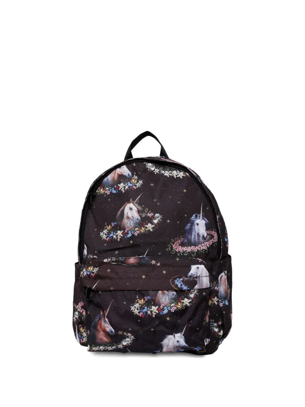 Molo Mio unicorn-print backpack | Black | Image 1
