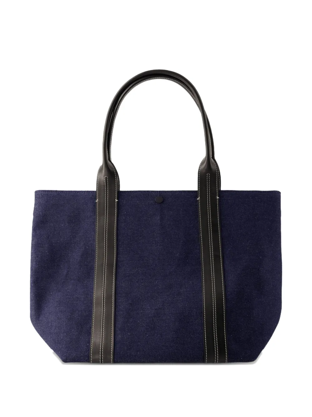 Vanessa Bruno Grote hopper met leren afwerking Blauw