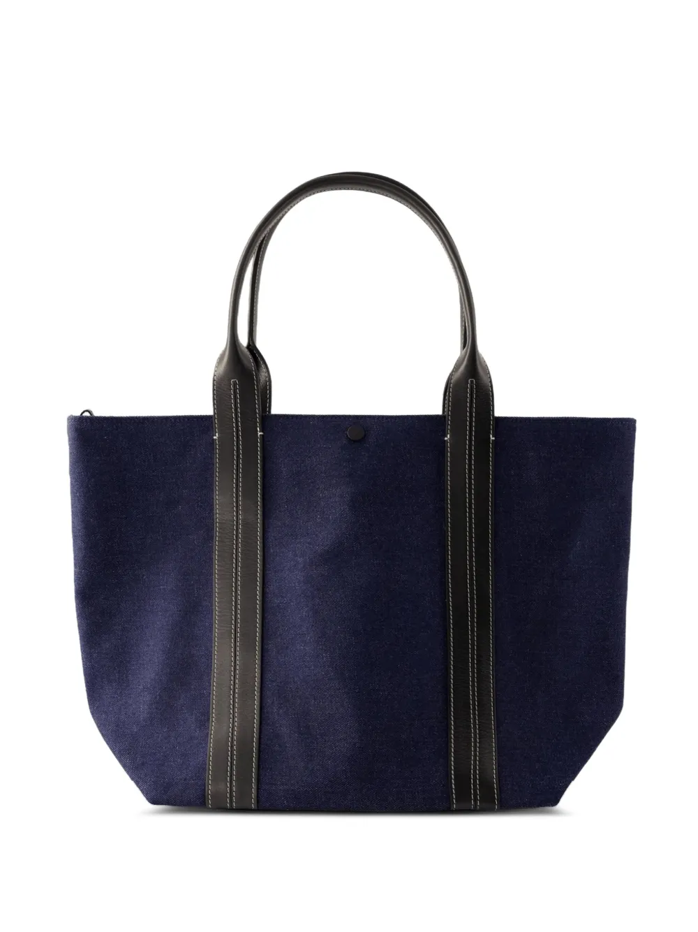 Vanessa Bruno Grote hopper met leren afwerking Blauw