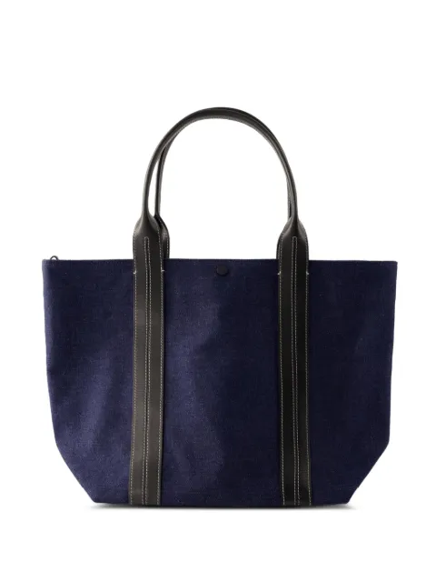 Vanessa Bruno leather-trimmed large tote bag