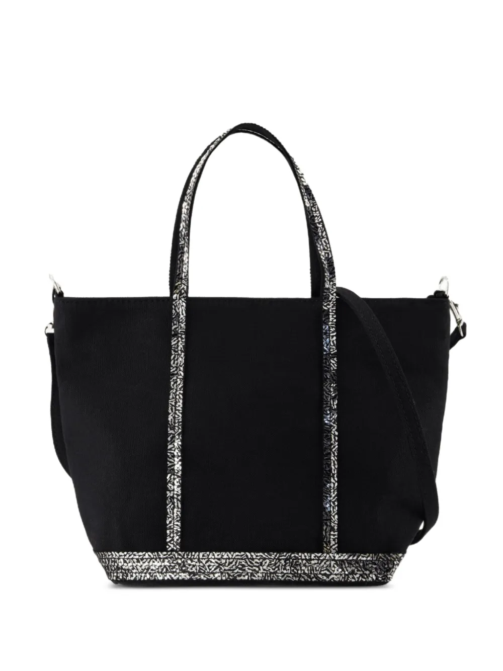small Cabas sequin-trimmed tote bag