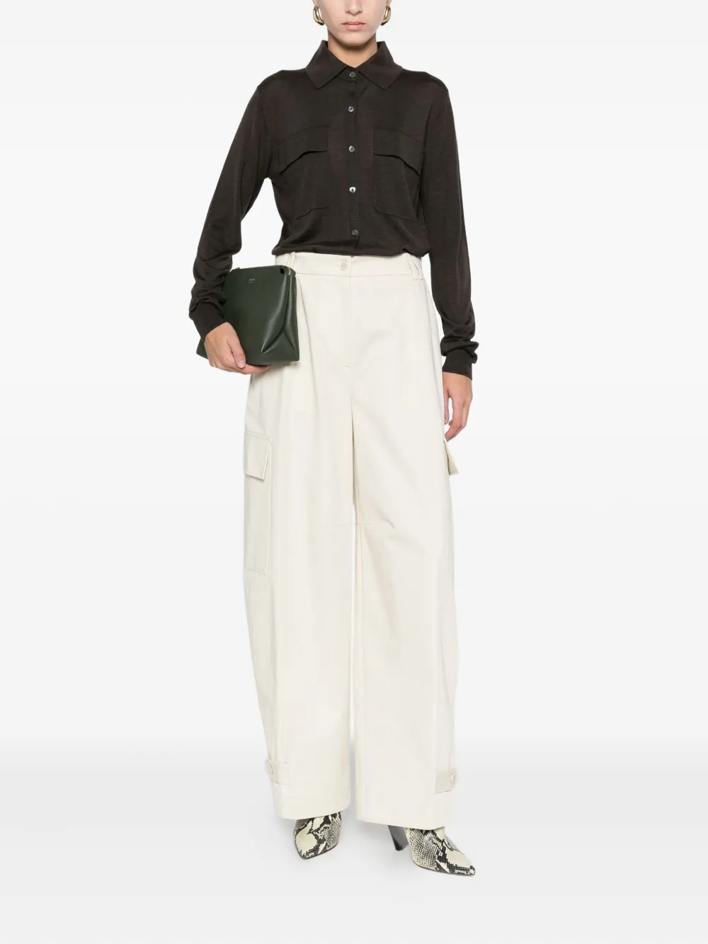 P.A.R.O.S.H. front-button top | Shirts | Image 2