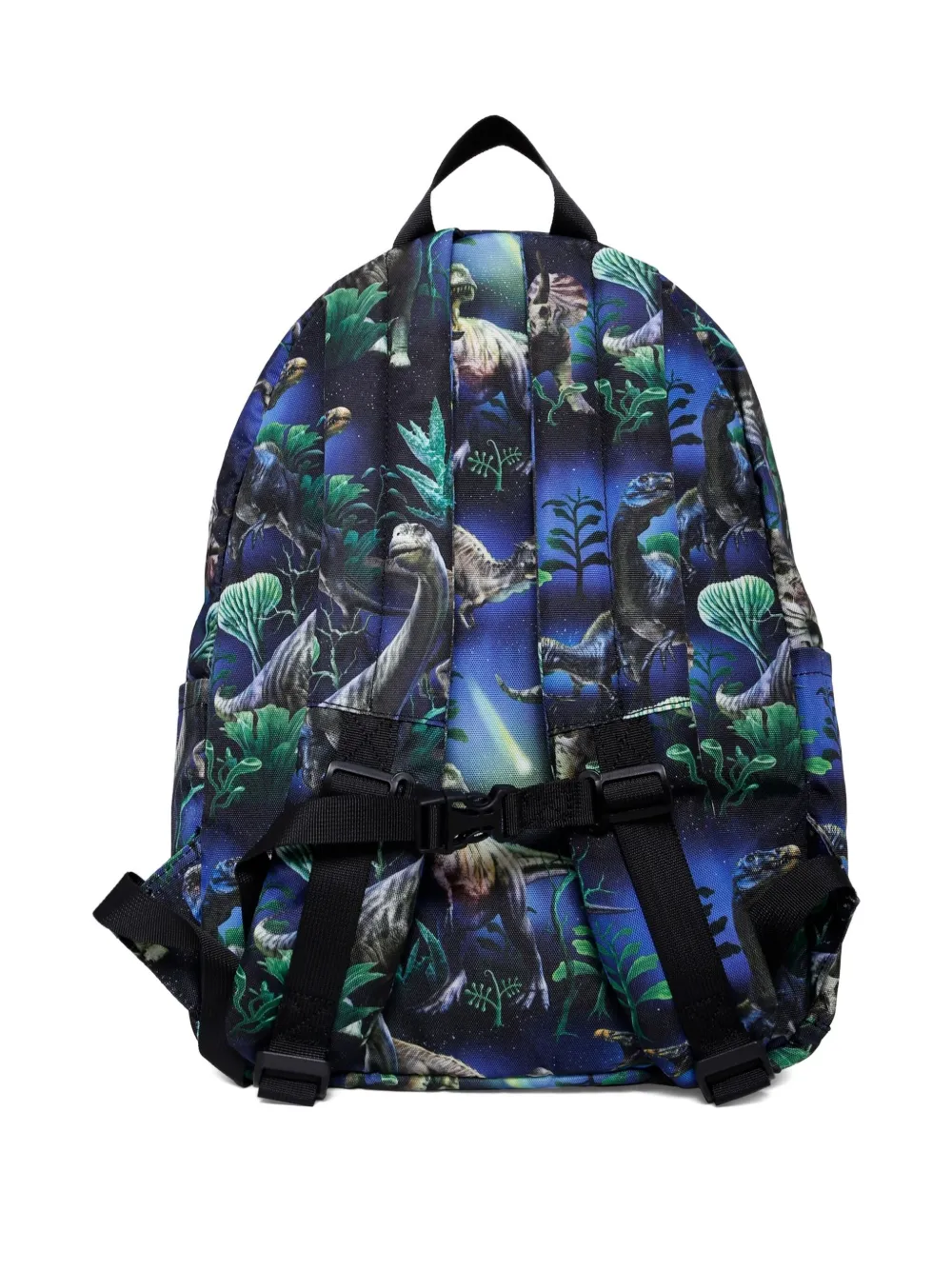 Molo Rugzak met dinosaurusprint Blauw