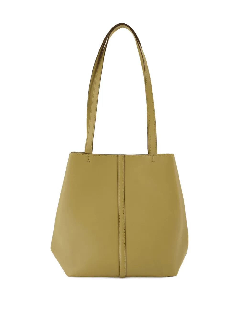 Vanessa Bruno Grote shopper van kalfsleer Groen
