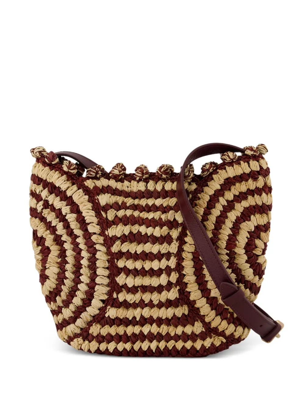 Raphia crossbody bag