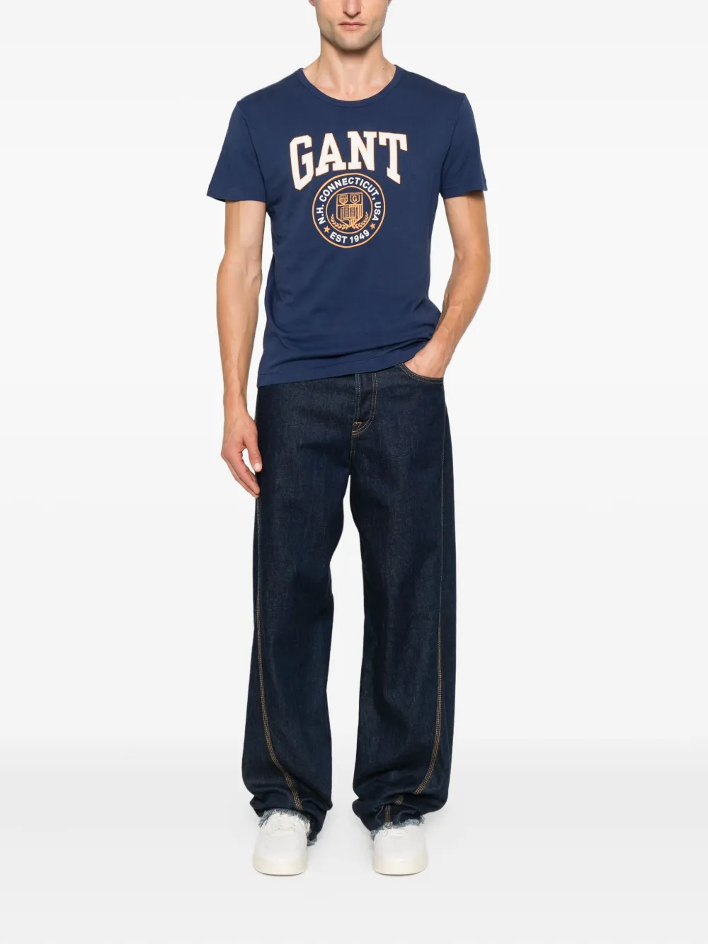 Gant logo-print T-shirt | T-Shirts | Image 2