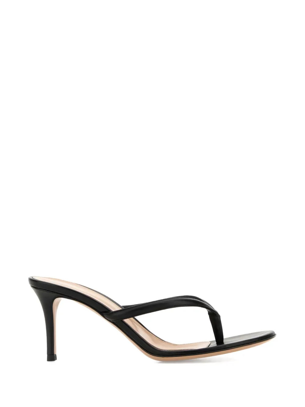 Gianvito Rossi 70 mm Calypso leren sandalen Zwart