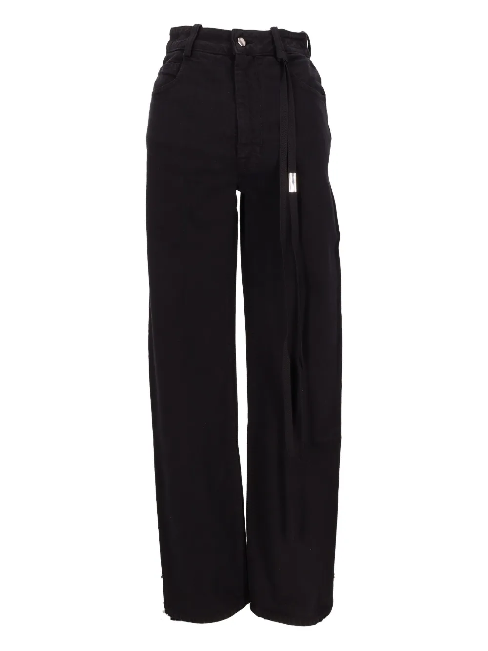 Ann Demeulemeester ファイブポケット デニム - ブラック Ann Demeulemeester ファイブポケット デニム - ブラック