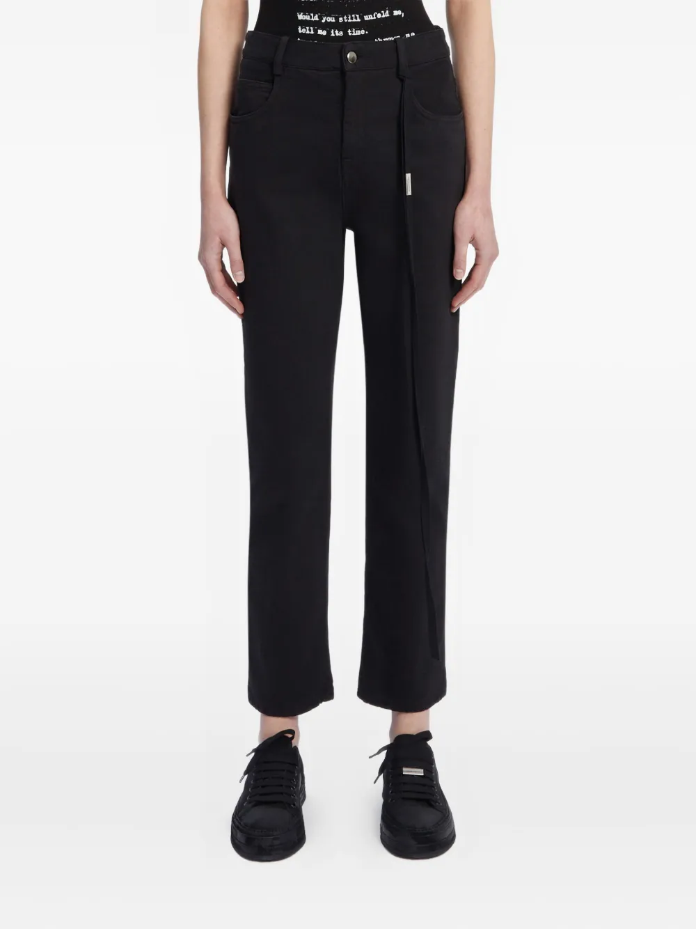 Ann Demeulemeester five-pockets jeans | Black | Image 1