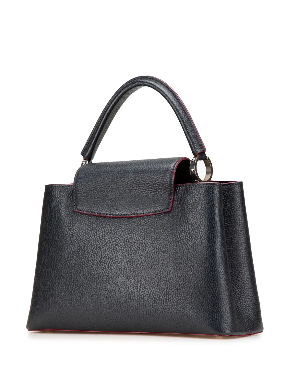 Pre-owned Louis Vuitton 2016 Taurillon Capucines Pm Satchel