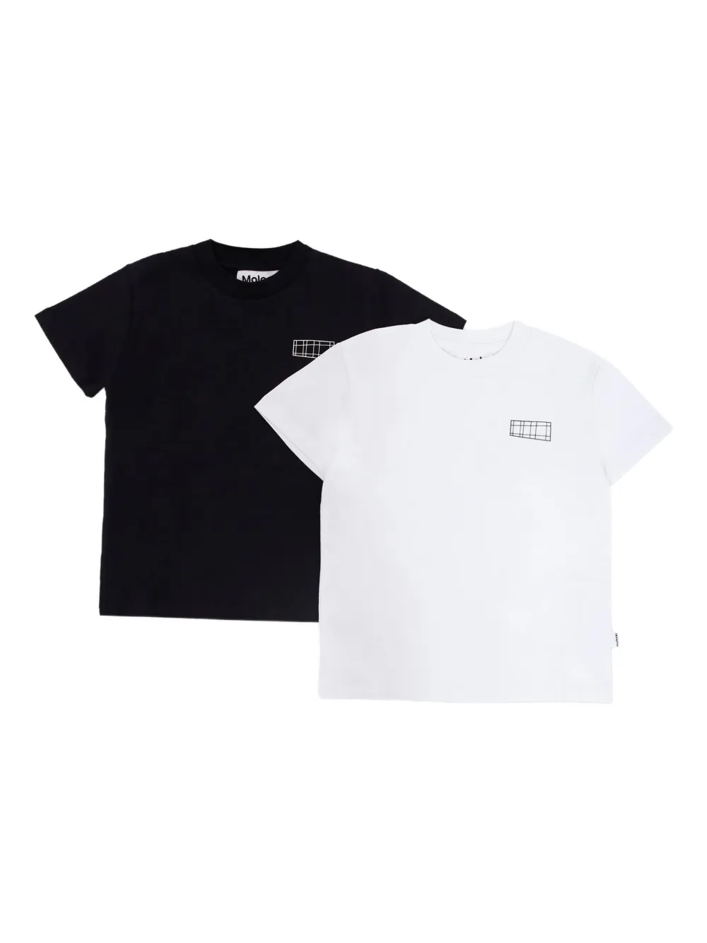 Molo Twee T-shirts met print Zwart