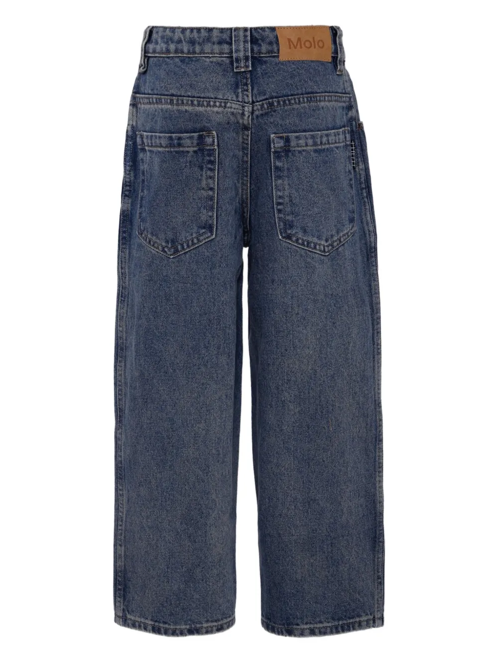 Molo Jeans met wijde pijpen Blauw