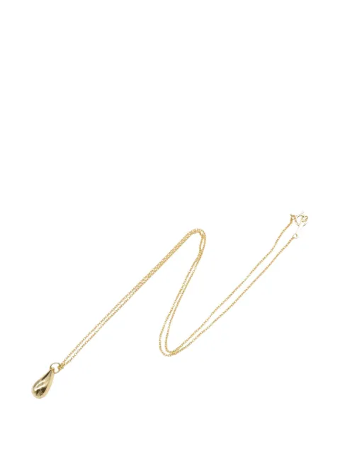 Tiffany & Co. Pre-Owned قلادة ذهب أصفر عيار 18 'إلسا بيريتي تيردروب' 2010-2025