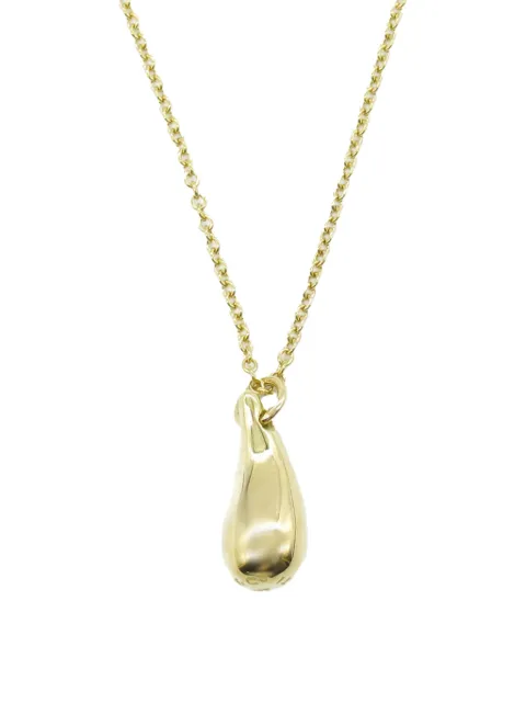 Tiffany & Co. Pre-Owned 2010-2025 18K Yellow Gold Elsa Peretti Teardrop Pendant necklace
