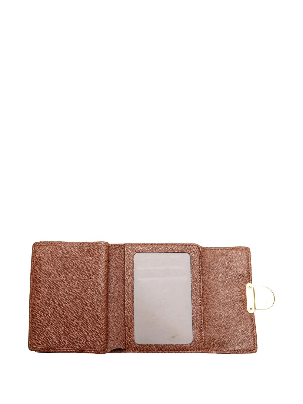 Pre-owned Louis Vuitton 2007 Monogram Koala Wallet Small Wallets In Brown