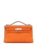 Hermès Pre-Owned 2014 Swift Kelly Pochette 22 handbag - Orange