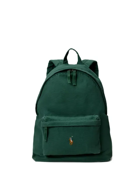 Polo Ralph Lauren embroidered-logo canvas backpack