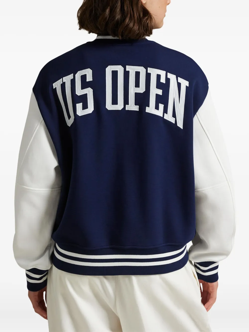 Polo Ralph Lauren x US Open bomberjack met logo-applicatie Blauw