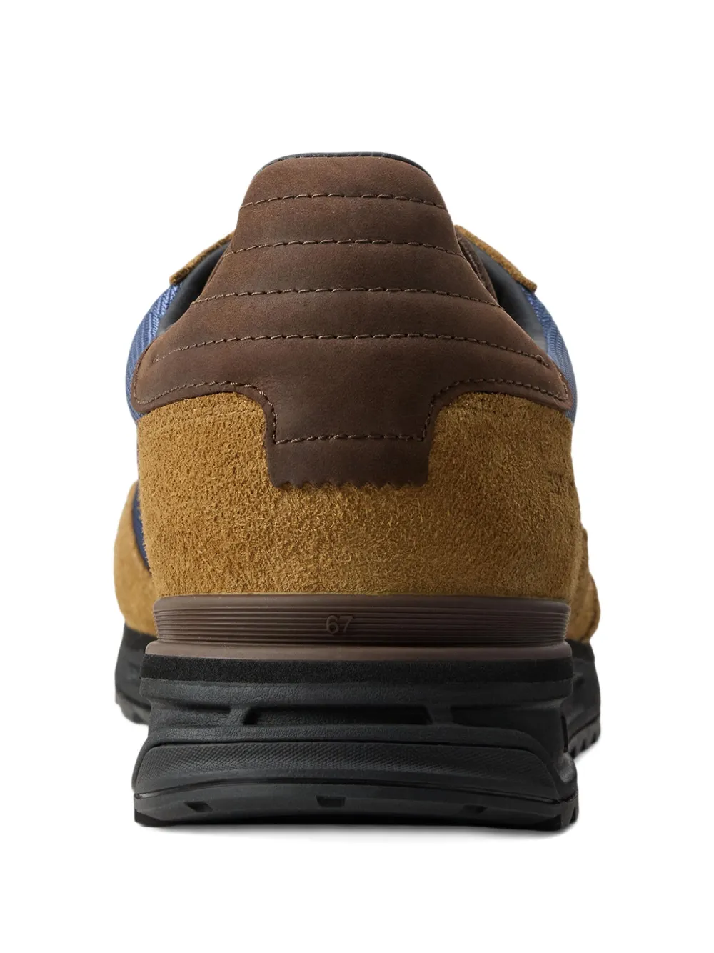 Polo Ralph Lauren panelled sneakers Brown