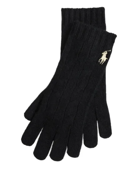 Polo Ralph Lauren cable-knit gloves