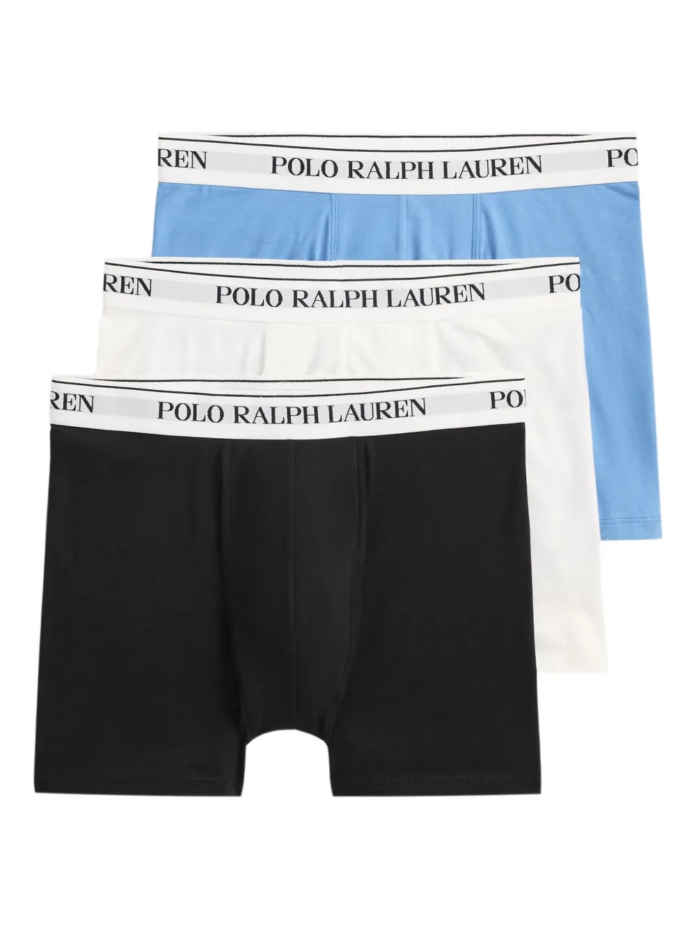 Polo Ralph Lauren Set van drie boxershorts met elastische tailleband Blauw