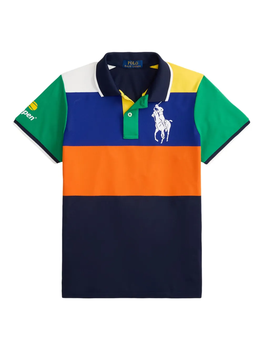 Polo Ralph Lauren カラーブロック ポロシャツ - ブラック Polo Ralph Lauren カラーブロック ポロシャツ - ブラック