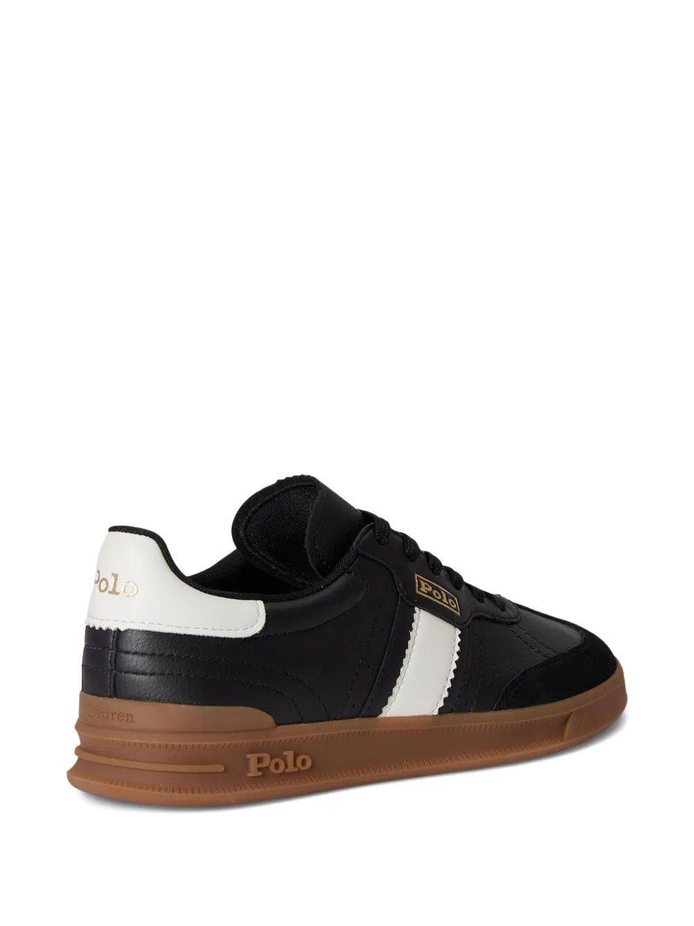 Polo Ralph Lauren Heritage Aera suede sneakers Black