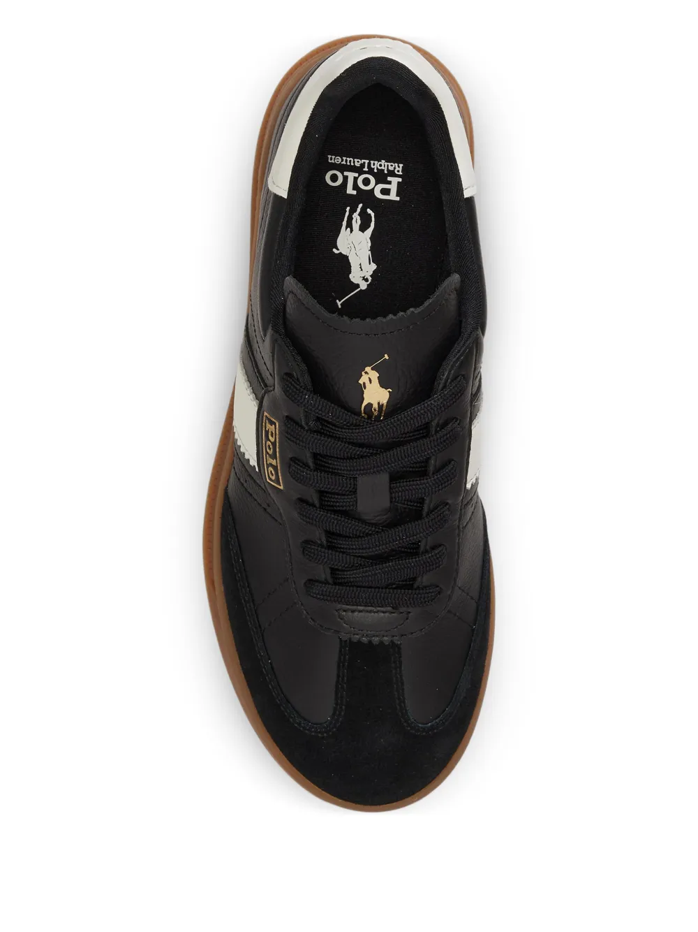Polo Ralph Lauren Heritage Aera suede sneakers Black