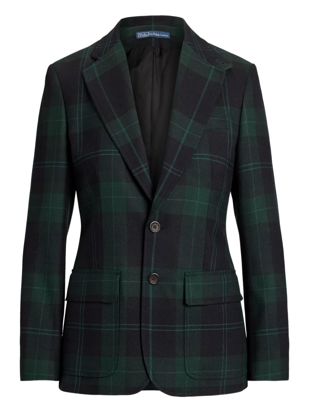 Polo Ralph Lauren check-pattern wool blazer | Blue | Image 1