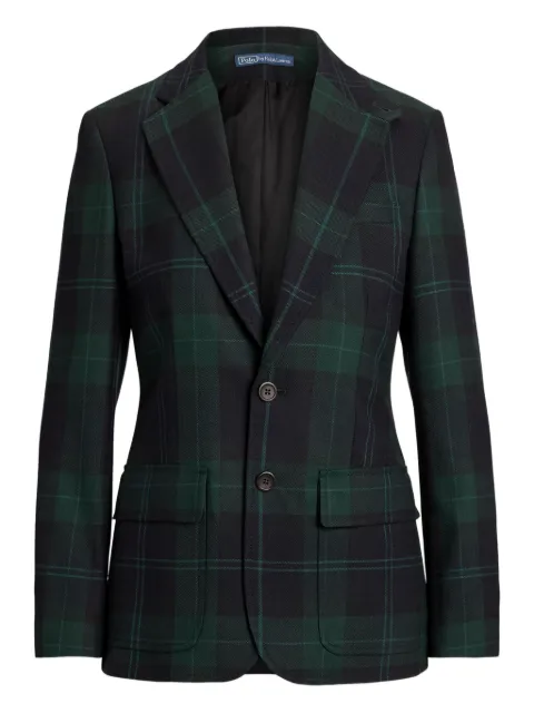 Polo Ralph Lauren check-pattern wool blazer