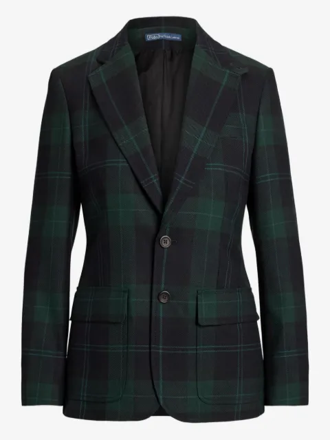 Polo Ralph Lauren check-pattern wool blazer
