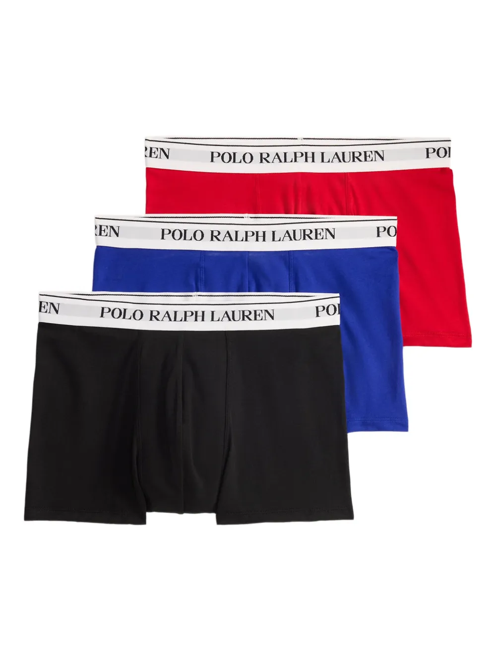 Polo Ralph Lauren Drie boxershorts met logo Rood