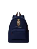 Polo Ralph Lauren Polo Bear-embroidered canvas backpack - Blue