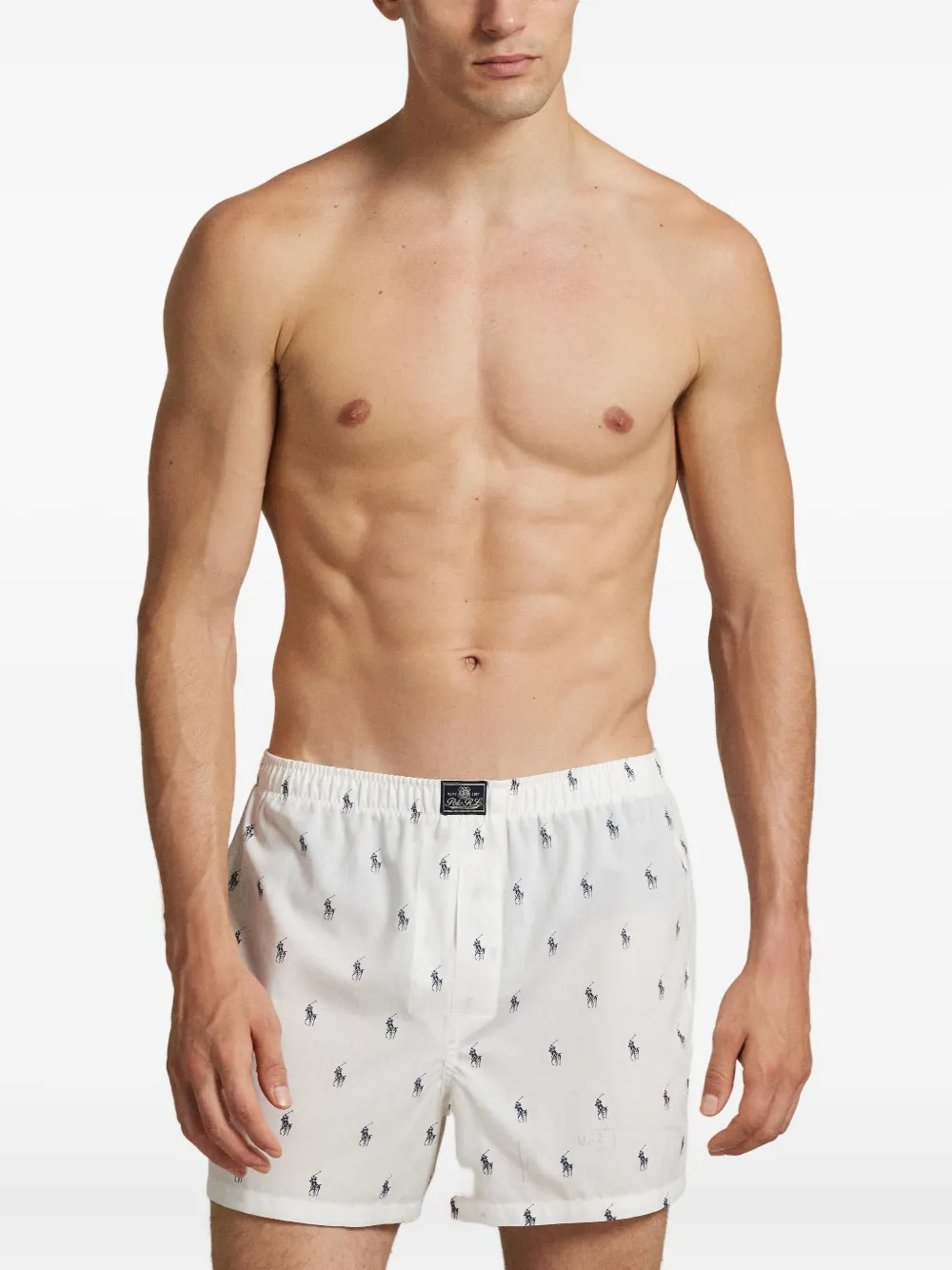 Polo Ralph Lauren Twee katoenen boxershorts Groen