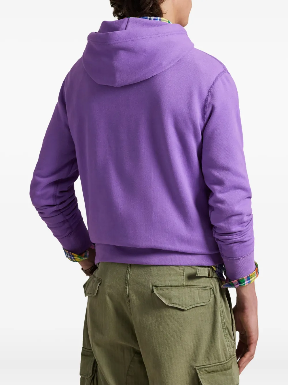 Polo Ralph Lauren Hoodie met trekkoord Paars