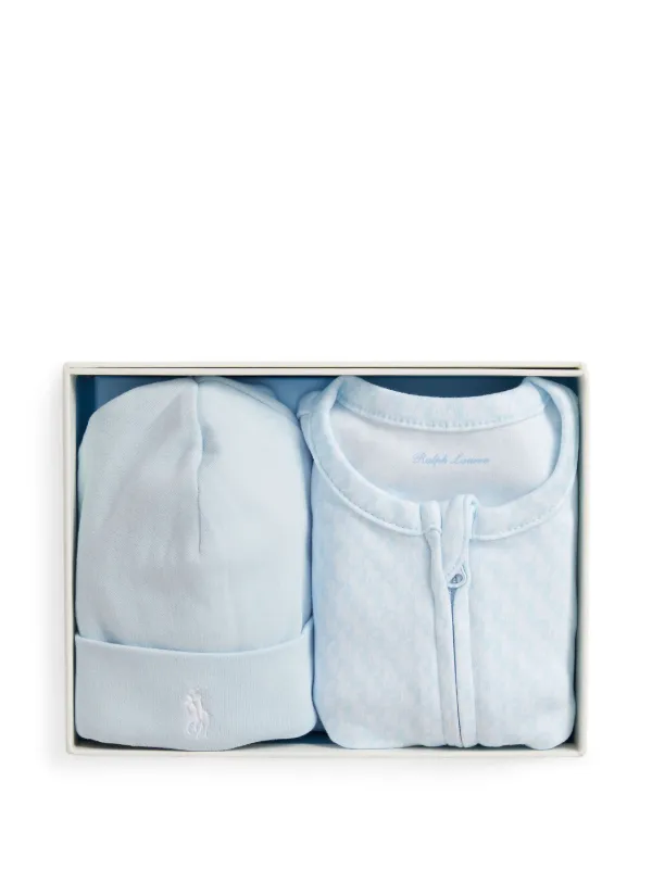 POLO RALPH LAUREN KIDS ベビーウェア セット | ブルー | FARFETCH JP