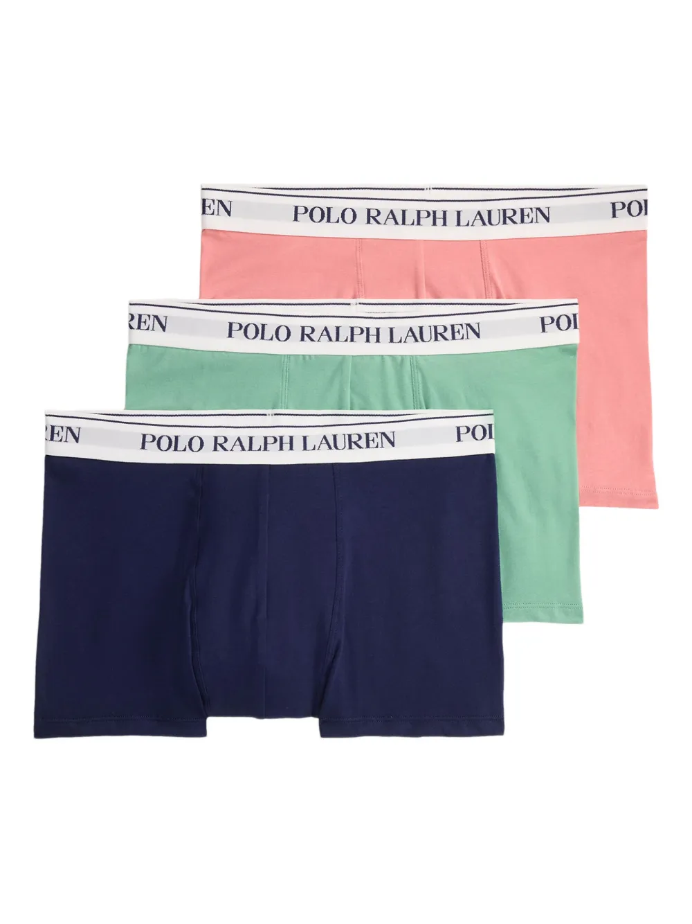 Polo Ralph Lauren Drie boxershorts met logoband Blauw
