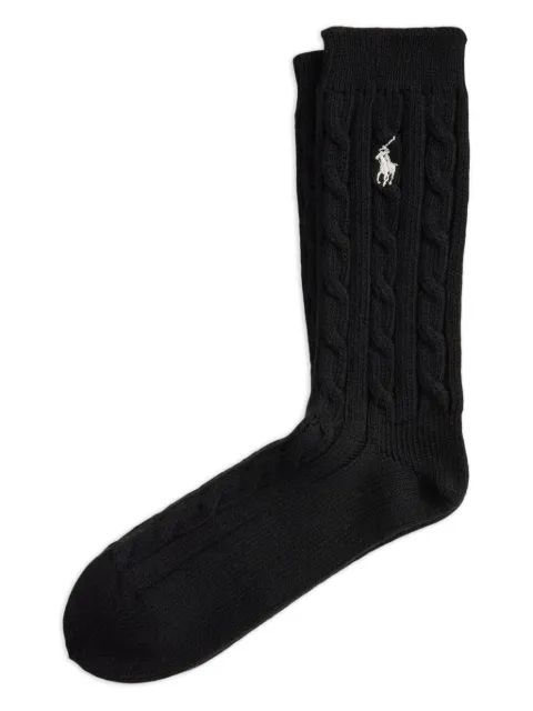 Polo Ralph Lauren cable-knit crew socks