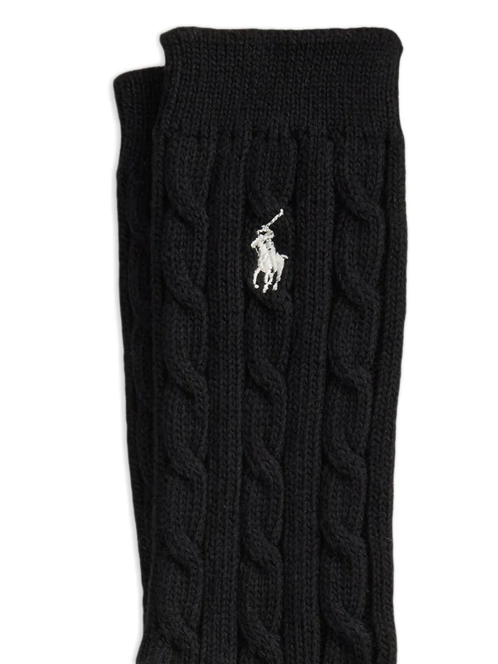 Polo Ralph Lauren Kabelgebreide sokken Zwart