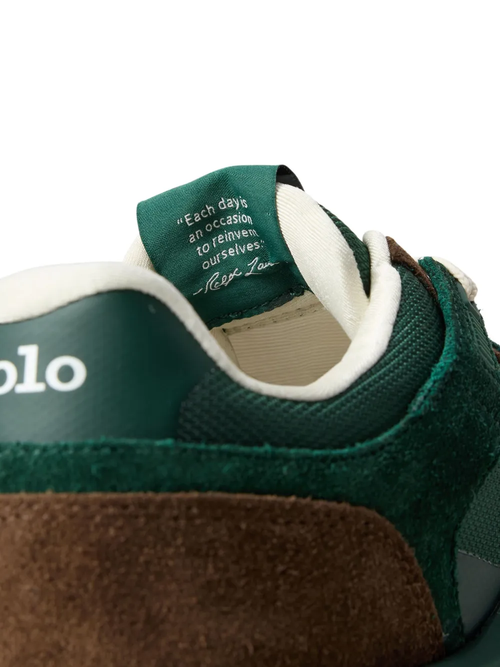 Polo Ralph Lauren Train 89 suede sneakers Green