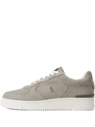Polo Ralph Lauren Masters Court スエードスニーカー | グレー