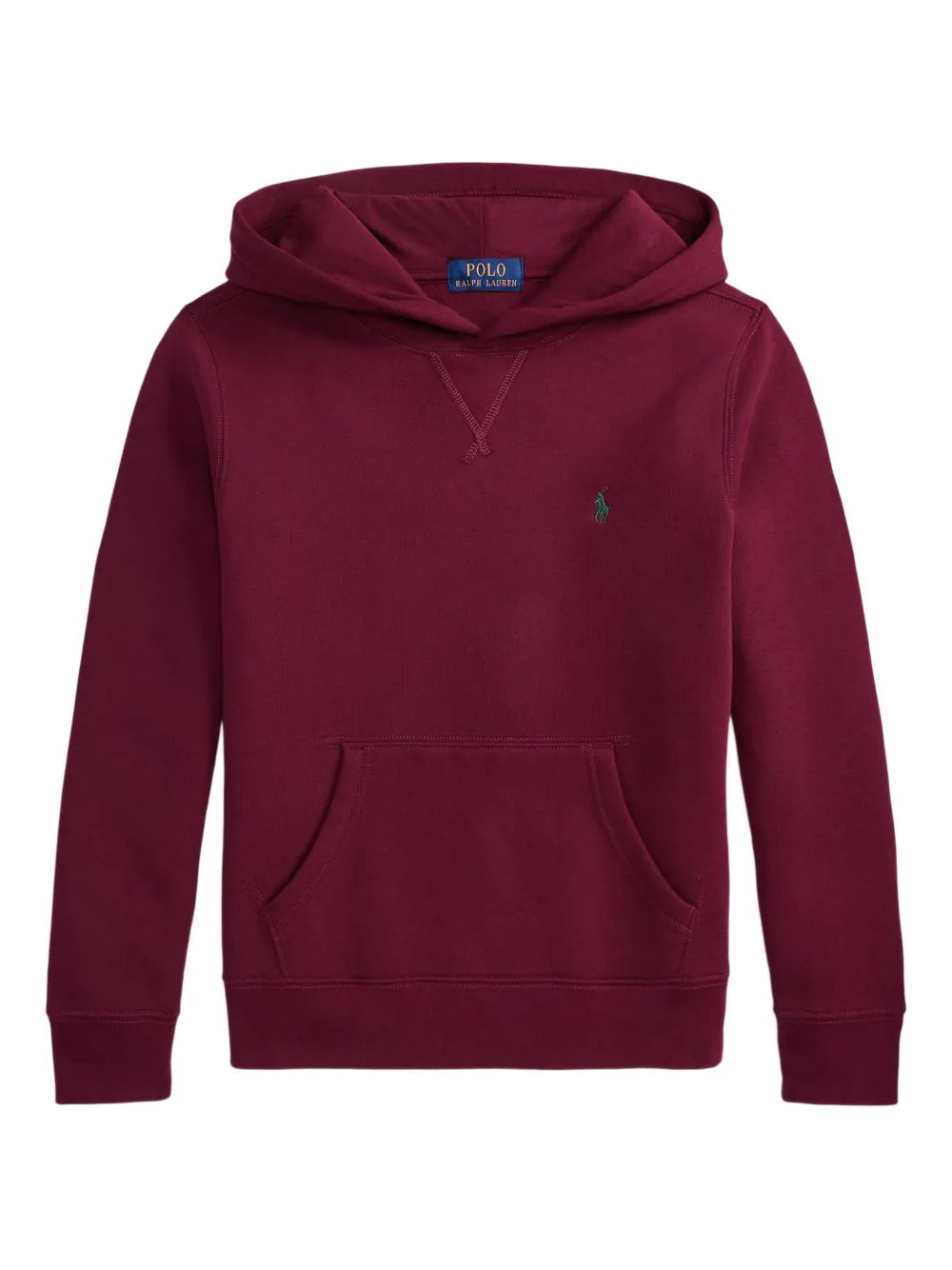 POLO RALPH LAUREN KIDS Hoodie met geborduurd logo Rood