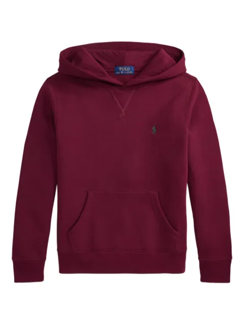 POLO RALPH LAUREN KIDS embroidered-logo hoodie