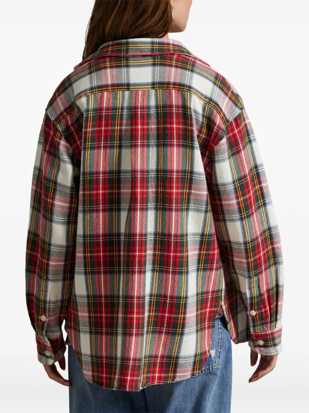 Polo Ralph Lauren Plaid Relaxed Fit Cotton Button-up Shirt In Red