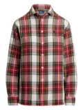 Polo Ralph Lauren plaid long-sleeve shirt - Red