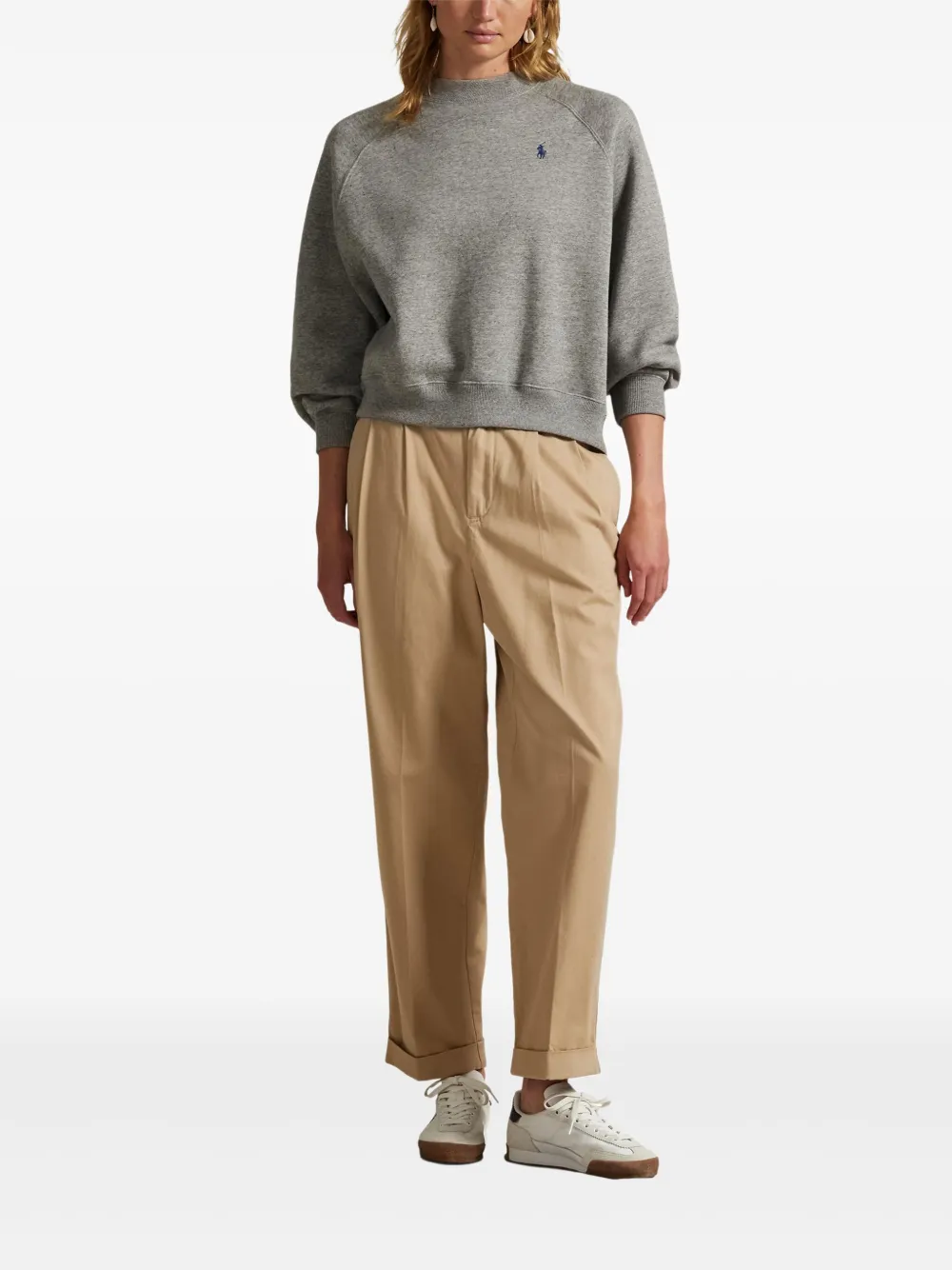Polo Ralph Lauren raglan-sleeve crew-neck sweatshirt | Sweaters | Image 2
