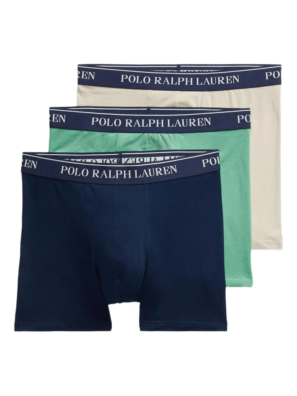 Polo Ralph Lauren Drie boxershorts met logoband Blauw