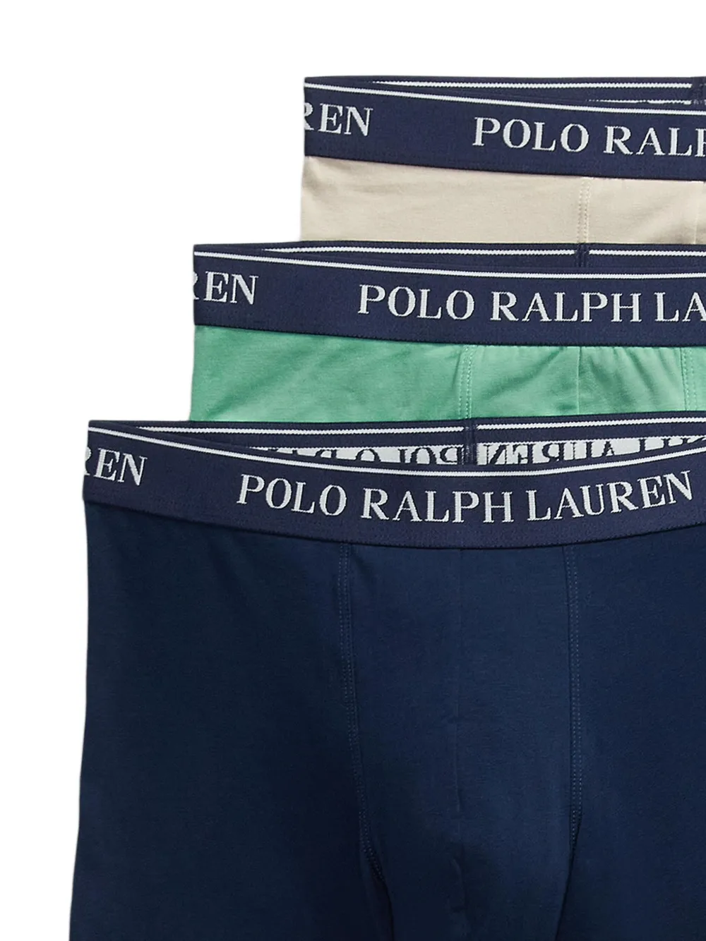 Polo Ralph Lauren Drie boxershorts met logoband Blauw