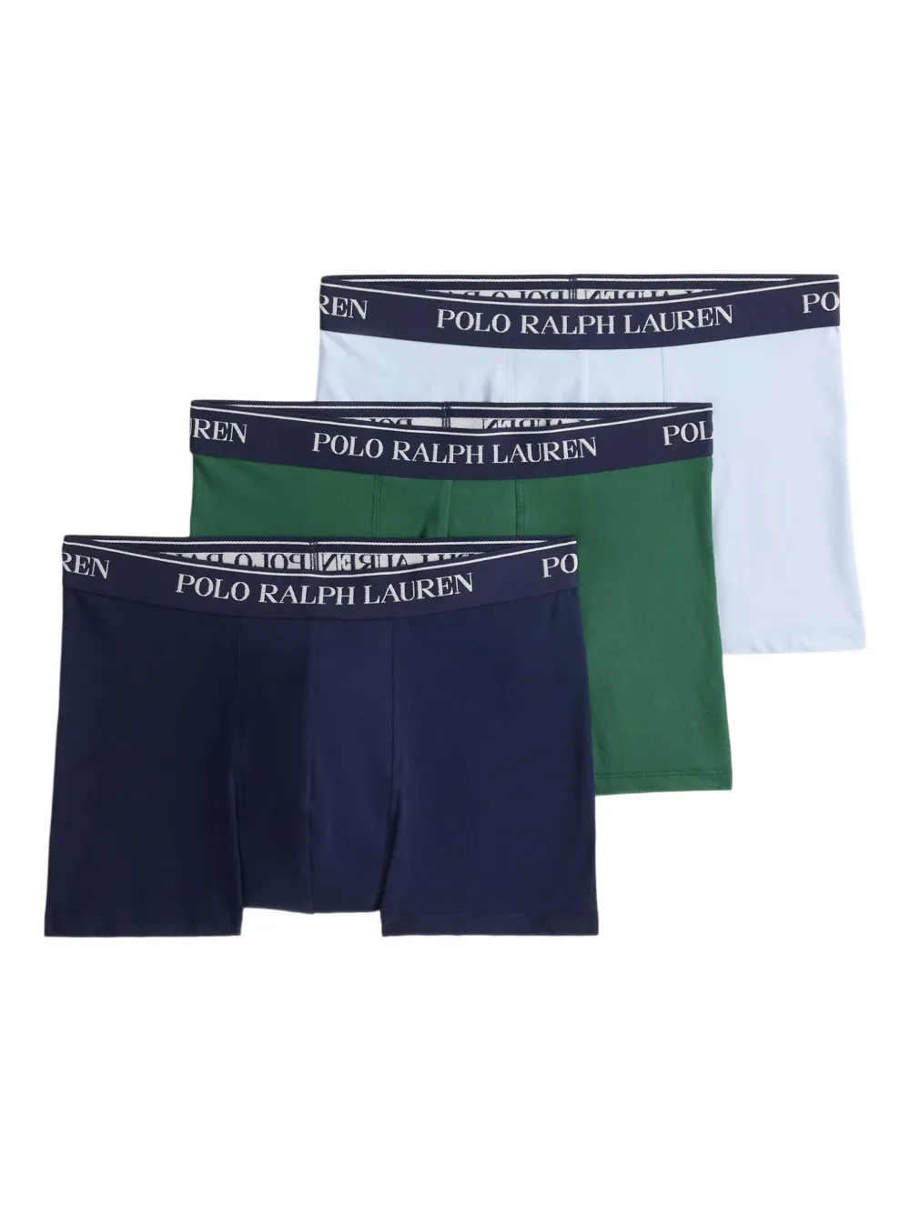 Polo Ralph Lauren Drie boxershorts met logoband Blauw