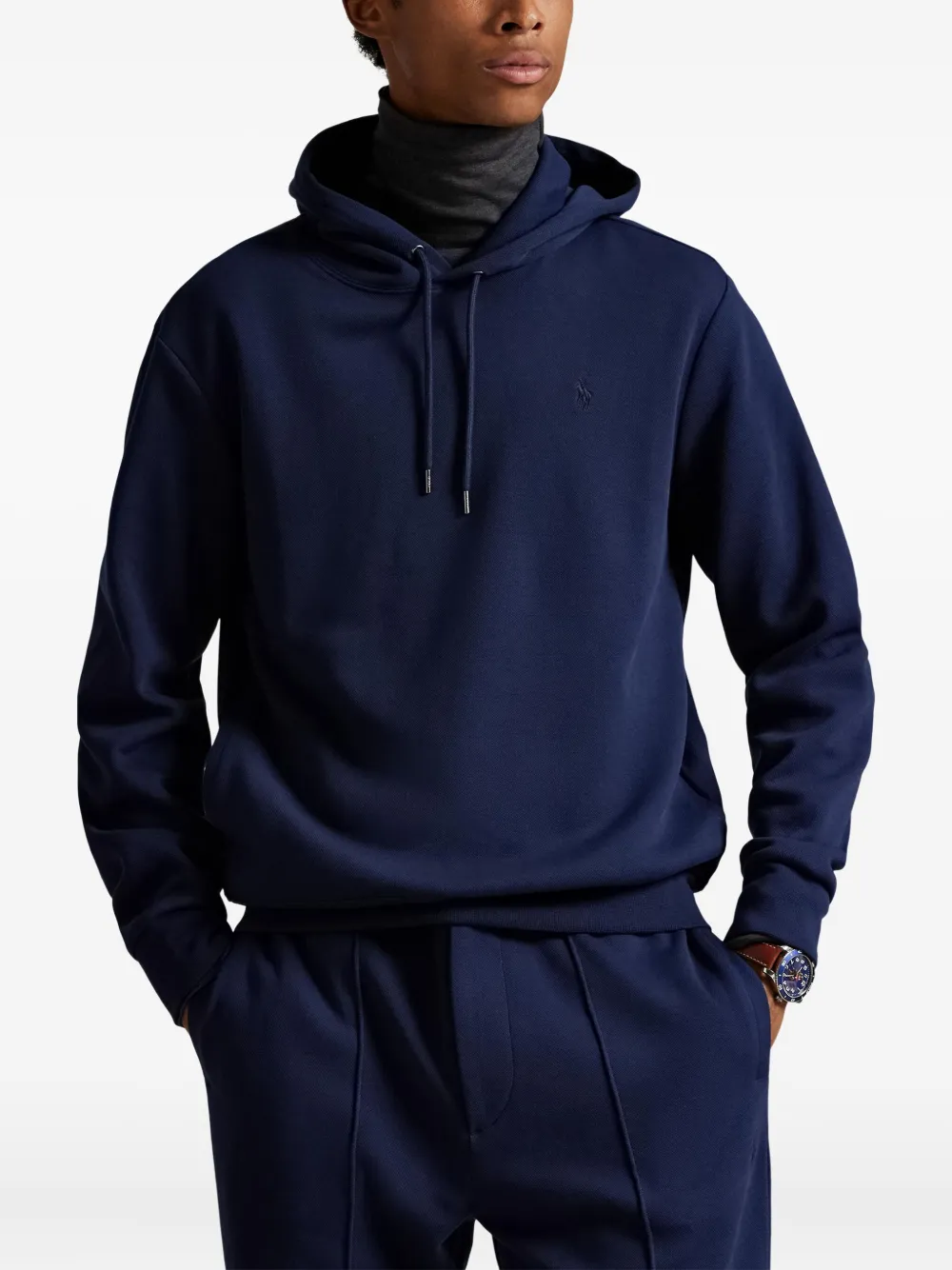 Polo Ralph Lauren Hoodie met geborduurd logo Blauw